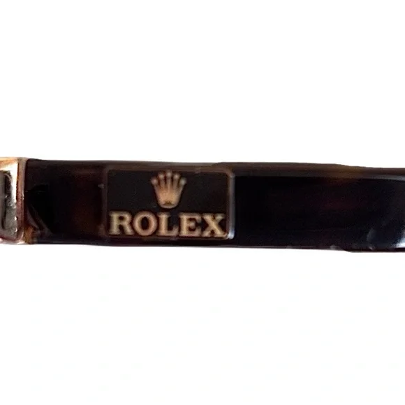 ROLEX Vintage Sunglasses- Style 1000S- Gold-plating- Original Case - Picture 4 of 9